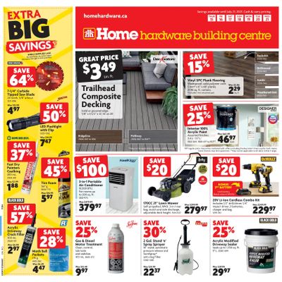 Home Hardware Building Centre (BC) Flyer July 15 to 21