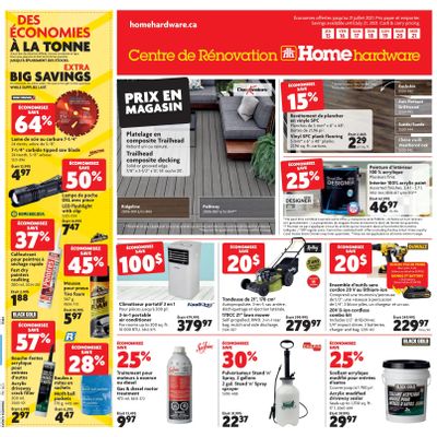 Home Hardware Building Centre (QC) Flyer July 15 to 21