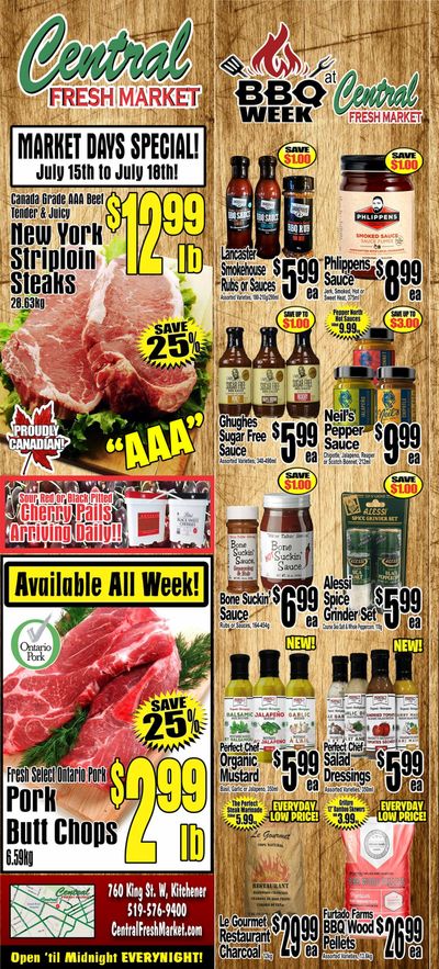 Central Fresh Market Flyer July 15 to 22