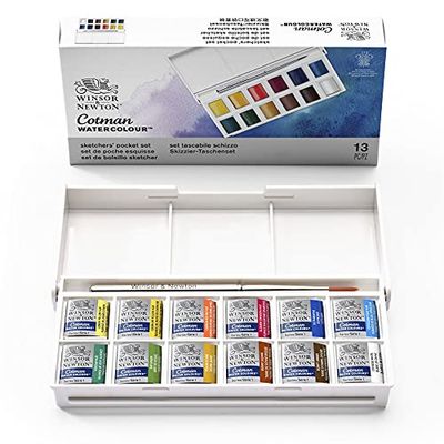 Winsor & Newton Cotman Water Colour Sketchers Pocket Box $19.89 (Reg $25.90)