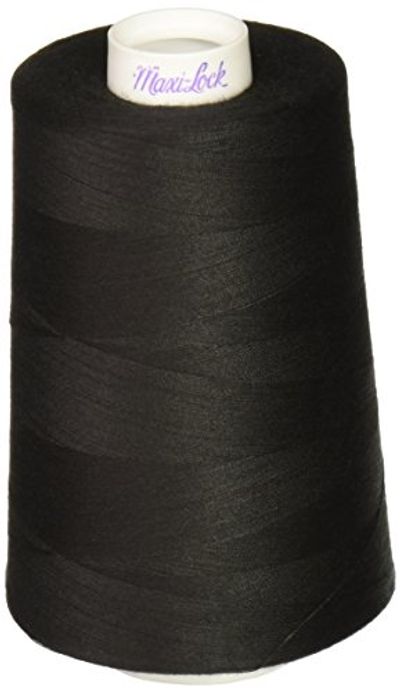 American & Efird ART60-32002 Maxi-Lock Cone Thread, 6000-Yard, Black $11.3 (Reg $15.98)