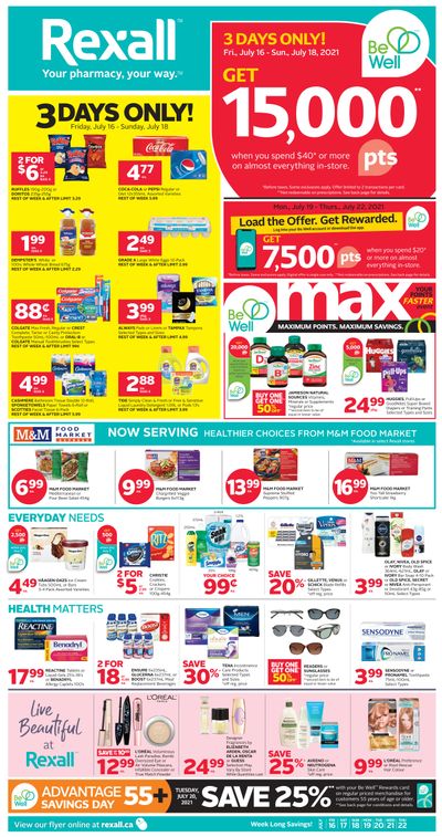 Rexall (ON) Flyer July 16 to 22