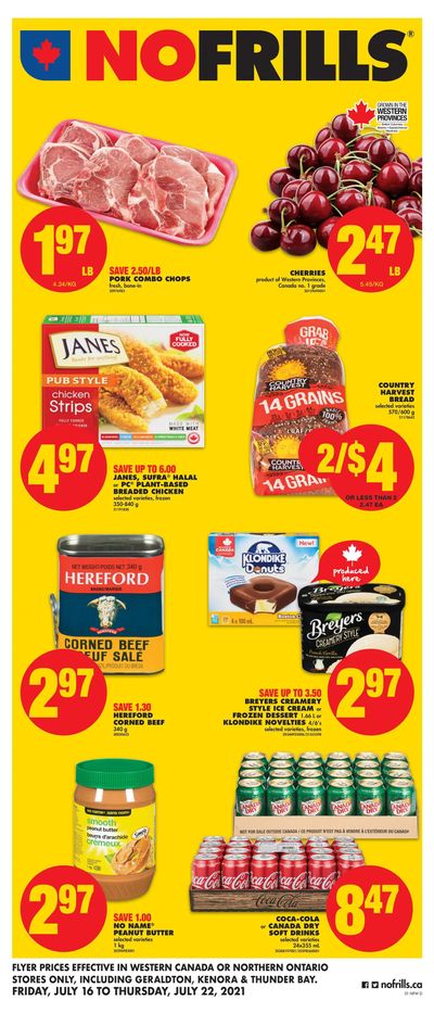 No Frills (West) Flyer July 16 to 22