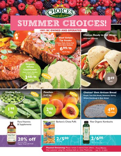 Choices Market Flyer July 15 to 21