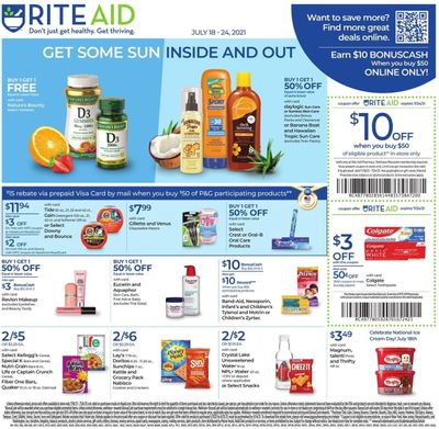 RITE AID Weekly Ad Flyer July 18 to July 24