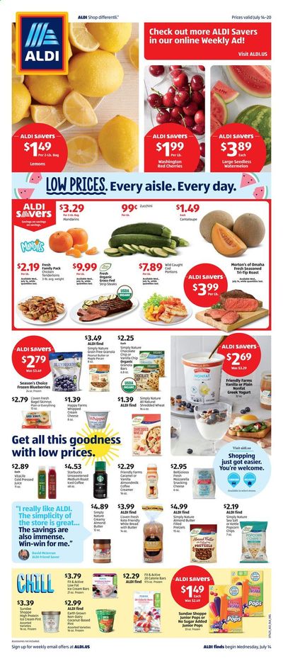 ALDI (AR, KS, MO, OH, OK) Weekly Ad Flyer July 14 to July 20