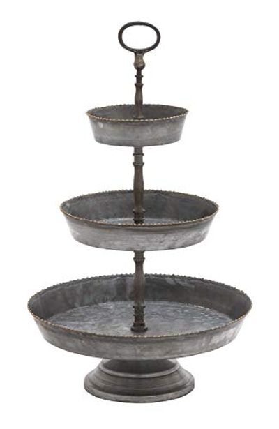 Deco 79 Metal Galvanized Tray, 13 by 22-Inch $66.84 (Reg $74.36)