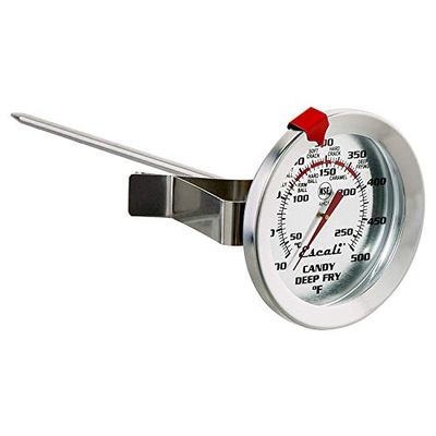 Escali AHC1 Candy/Deep Fry Thermomete, 5.inch Probe, 1 Count, Silver $11.95 (Reg $25.56)