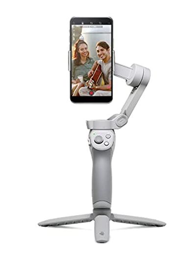 DJI OM 4 - Handheld 3-Axis Smartphone Gimbal Stabilizer with Grip Tripod Vlog Youtube Live Video for iPhone Android $129.99 (Reg $159.00)