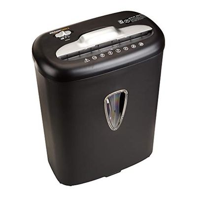 AmazonBasics 8-Sheet Cross-Cut Paper and Credit Card Home Office Shredder $37.89 (Reg $51.99)