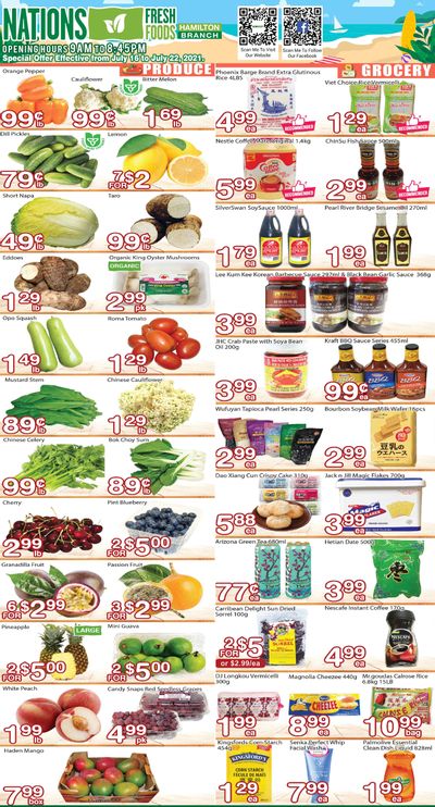 Nations Fresh Foods (Hamilton) Flyer July 16 to 22