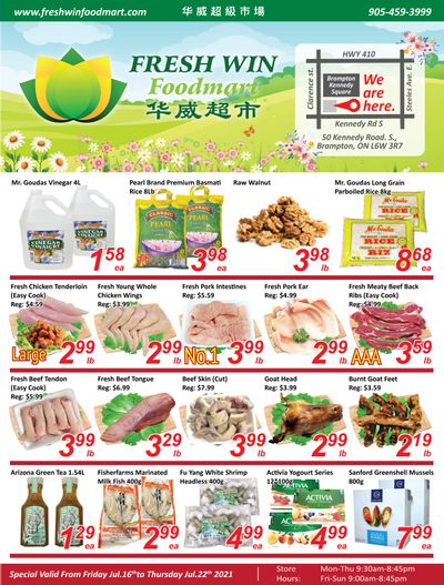 Fresh Win Foodmart Flyer July 16 to 22