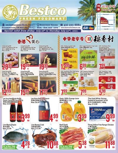 BestCo Food Mart (Scarborough) Flyer July 16 to 22