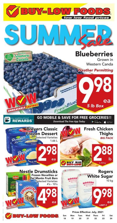 Buy-Low Foods Flyer July 18 to 24