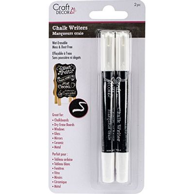 Multicraft Imports CD961A Craft Decor Chalk Writer (2 Pack), White $4.97 (Reg $9.59) Multicraft Imports CD961A Craft Decor Chalk Writer (2 Pack), White $4.97 (Reg $9.59)