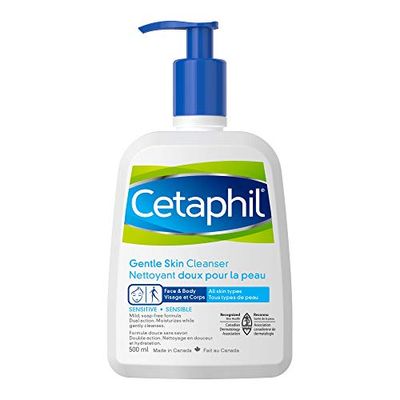 Cetaphil Gentle Skin Cleanser 500ml - Hydrating Face and Body Wash - Ideal For Sensitive Skin - Non-Irritating, Fragrance-Free - Dermatologist Recommended $9.99 (Reg $12.78) Cetaphil Gentle Skin Cleanser 500ml - Hydrating Face and Body Wash - Ideal For Sensitive Skin - Non-Irritating, Fragrance-Free - Dermatologist Recommended $9.99 (Reg $12.78)