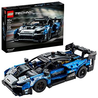 LEGO Technic McLaren Senna GTR 42123 Toy Car Model Building Kit; Build and Display an Authentic McLaren Supercar, New 2021 (830 Pieces) $59.47 (Reg $69.99)