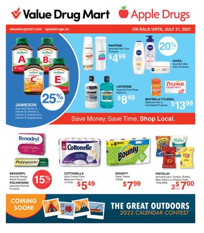 Apple Drugs Flyer July 18 to 31