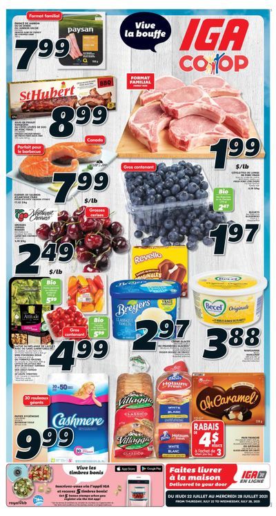 IGA (NB) Flyer July 22 to 28