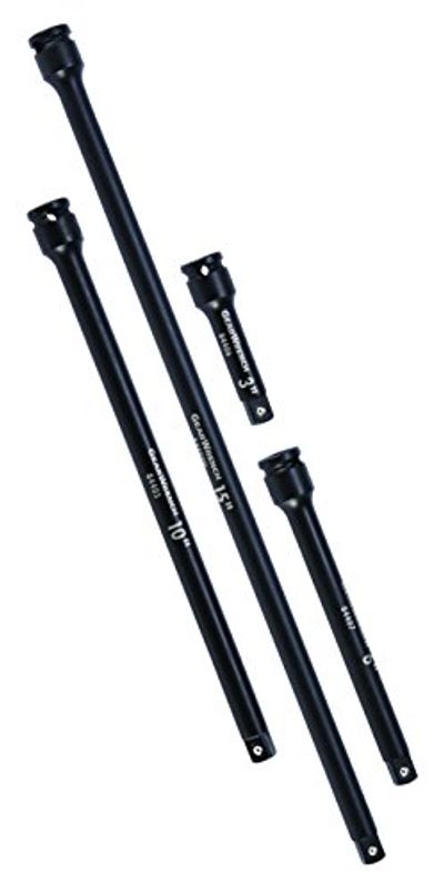 GearWrench 4 Pc. 3/8" Drive Impact Extension Set 3", 6", 10" & 15" - 84926N, Black $47.6 (Reg $61.26) GearWrench 4 Pc. 3/8" Drive Impact Extension Set 3", 6", 10" & 15" - 84926N, Black $47.6 (Reg $61.26)