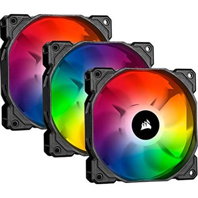 Corsair iCUE SP120 RGB Pro Performance 120mm Triple Fan Kit with Lighting Node Core, Model:CO-9050094-WW $59.98 (Reg $89.99)