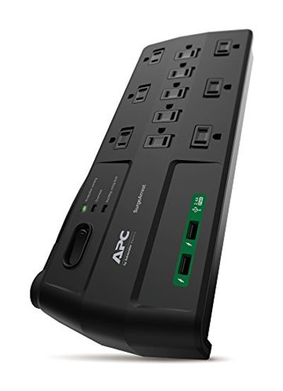 APC P11U2 11-Outlet Surge Protector Power Strip with USB Charging Ports, 2880 Joules, Surge Arrest Home/Office, Black $34.99 (Reg $40.20)