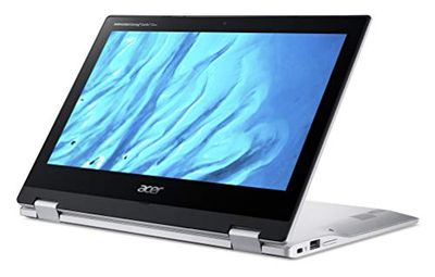 Acer Convertible Chromebook, 11.6" IPS Touch, Convert MTK MT8183 Processor, 4GB RAM, 32GB eMMC, Chrome OS, Silver, CP311-3H-K4S1 $299 (Reg $430.26)