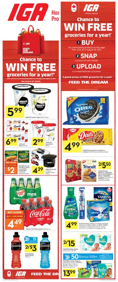 IGA (West) Flyer July 22 to 28