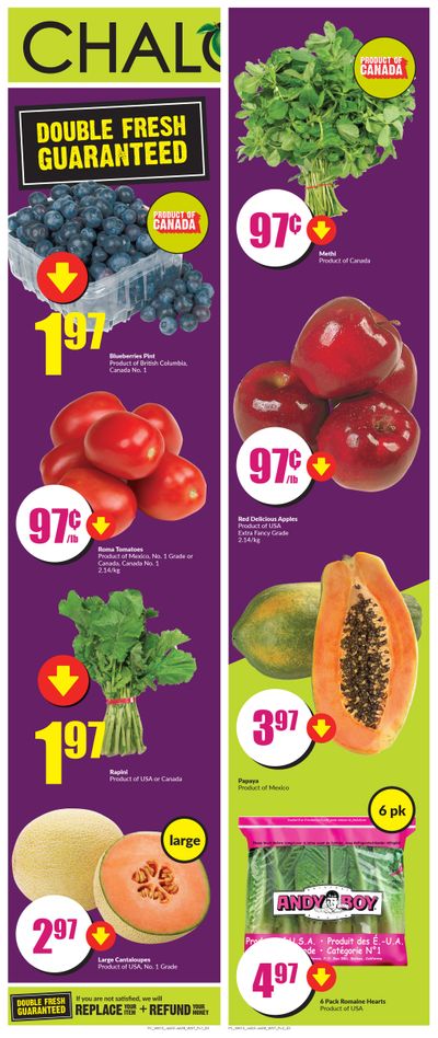 Chalo! FreshCo (West) Flyer July 22 to 28