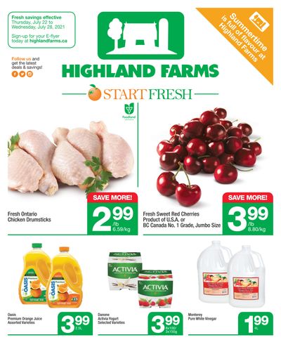 Highland Farms Flyer July 22 to 28