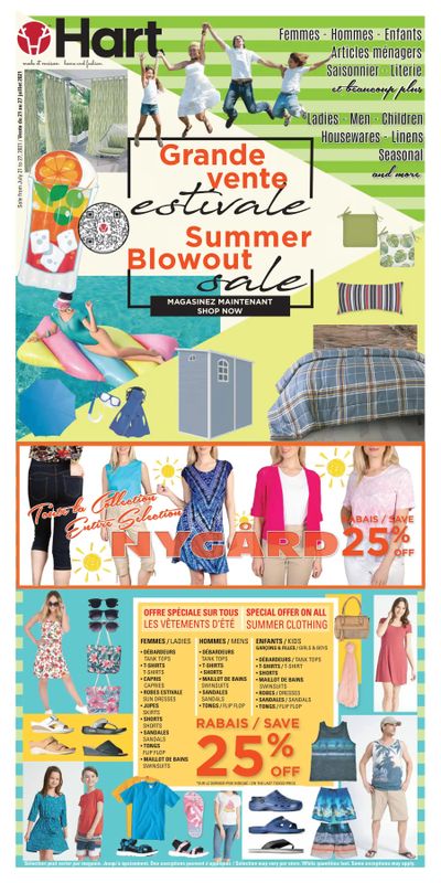 Hart Stores Flyer July 21 to 27
