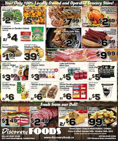 Discovery Foods Flyer October 20 to 26