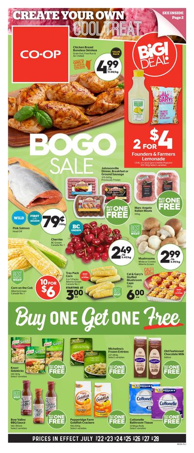 Calgary Co-op Flyer July 22 to 28