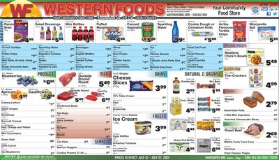 Western Foods Flyer July 21 to 27