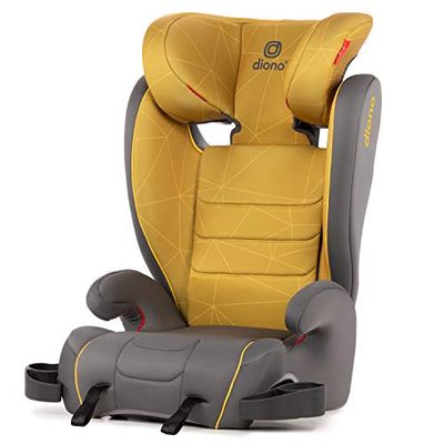 Diono Monterey XT Latch, 2-in-1 Belt Positioning Booster Seat with Expandable Height/Width, Yellow Sulphur $134.97 (Reg $179.99)
