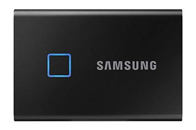 Samsung T7 Touch Portable SSD (MU-PC500K/WW) Black, 500 GB $109.99 (Reg $144.99)