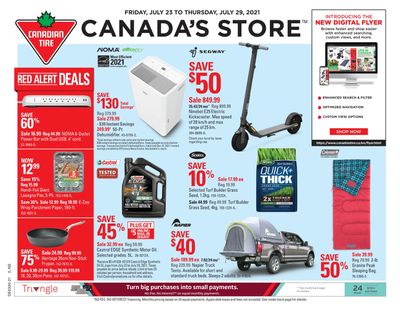 Canadian Tire (Atlantic) Flyer July 23 to 29