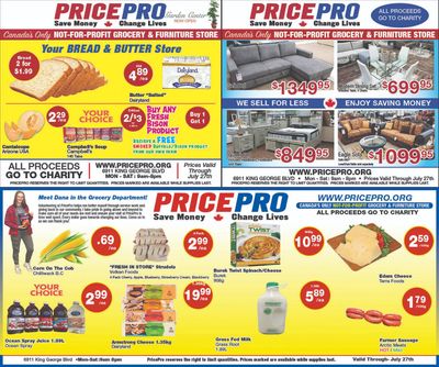Price Pro Flyer July 21 to 27