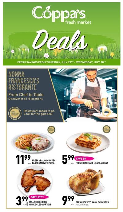 Coppa's Fresh Market Flyer July 22 to 28