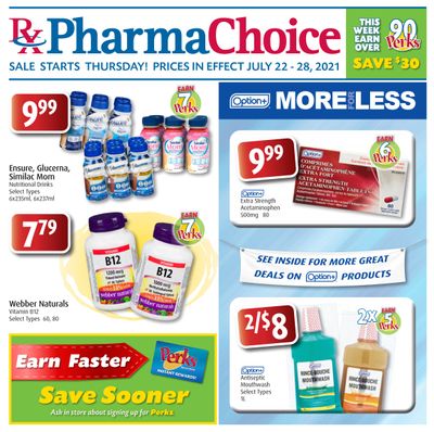 PharmaChoice Health Centre Flyer July 22 to 28