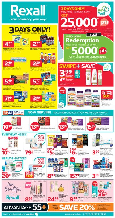 Rexall (West) Flyer July 23 to 29