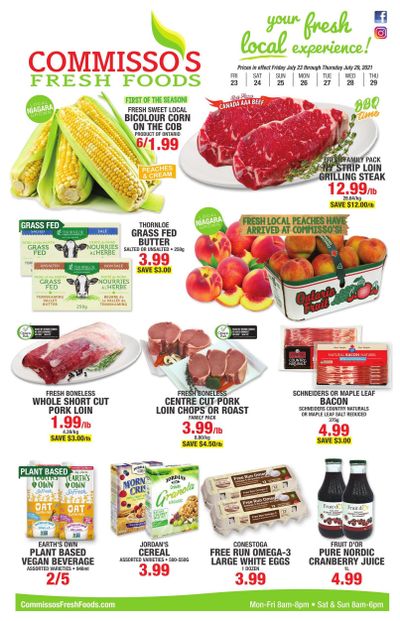 Commisso's Fresh Foods Flyer July 23 to 29