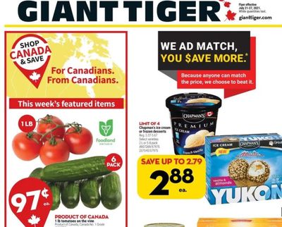 Giant Tiger Canada Flyer Deals Until July 27th