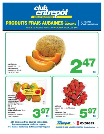 Wholesale Club (QC) Fresh Deals of the Week Flyer July 22 to 28
