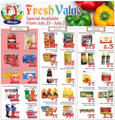 Fresh Value Flyer July 23 to 29