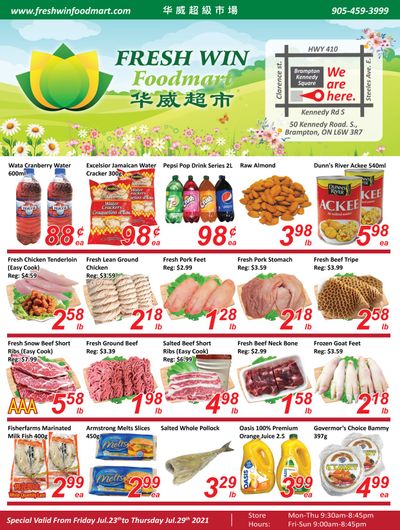 Fresh Win Foodmart Flyer July 23 to 29