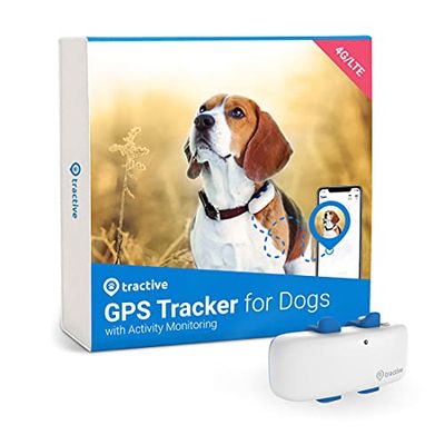 Tractive GPS Dog LTE - GPS Dog Tracker and Dog Activity Monitor with Unlimited Range, Waterproof (Newest Model) (TRNJAWH) $45.78 (Reg $66.80)