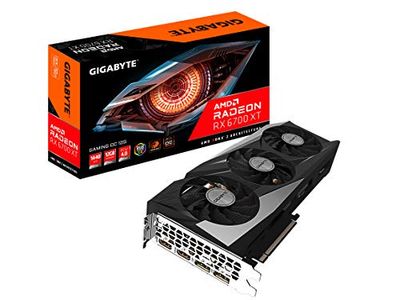 Radeon RX 6700 XT Gaming OC 12G Graphics Card, WINDFORCE 3X Cooling System, 12GB 192-bit GDDR6, GV-R67XTGAMING OC-12GD Video Card $1008.98 (Reg $1107.99)