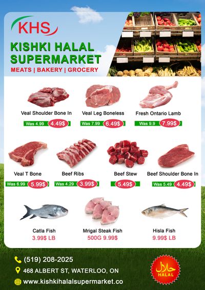 Kishki Halal Supermarket Flyer July 23 to 29