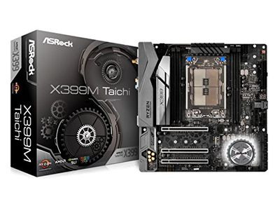 ASRock Socket TR4/ AMD X399/ DDR4 Wi-Fi/A&2GbE/ MicroATX Motherboard (X399M Taichi) $339.99 (Reg $401.83)
